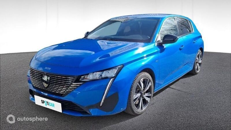 Bleu Utilisé 2022 Peugeot 308 Allure Berline | 21 980 € (Super prix) - Image 1/4