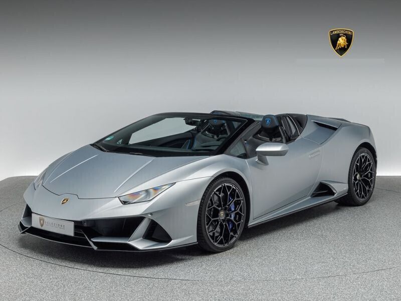 Gris Utilisé 2021 Lamborghini Huracán Cabriolet | 347 000 € (Prix cher) - Image 1/4