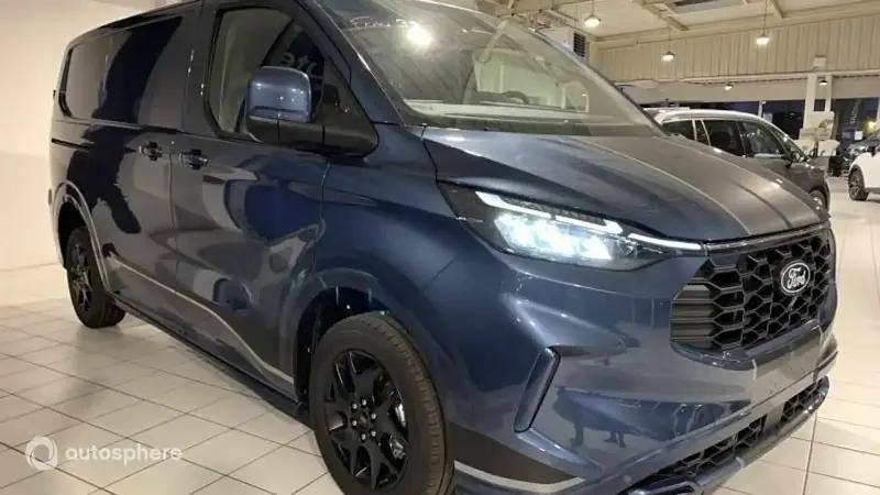 Gris magnetic métallisée Nouvelle 2025 Ford Transit Custom Sport Van | 59 999 € - Image 1/4