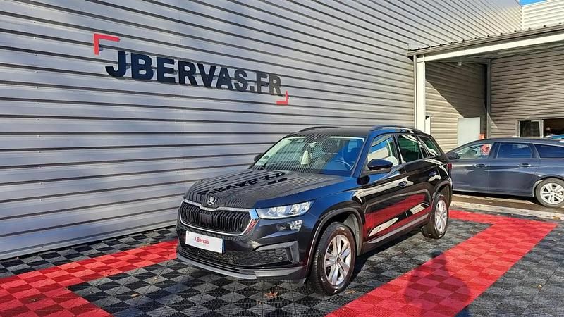 Noir Occasion 2022 Skoda Kodiaq Ambition SUV | 25 990 € (Prix juste) - Image 1/4