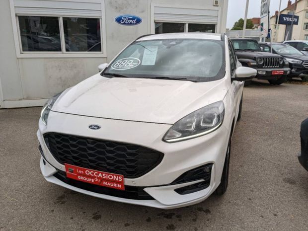 Blanc Utilisé 2021 Ford Kuga Business Edition SUV | 26 900 € (Prix juste) - Image 1/4