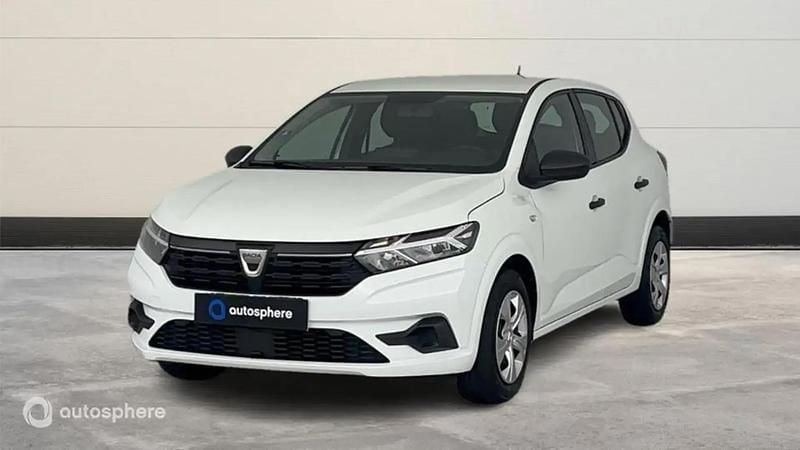 Blanc Utilisé 2022 Dacia Sandero Essentiel Citadine | 11 299 € (Bon prix) - Image 1/4