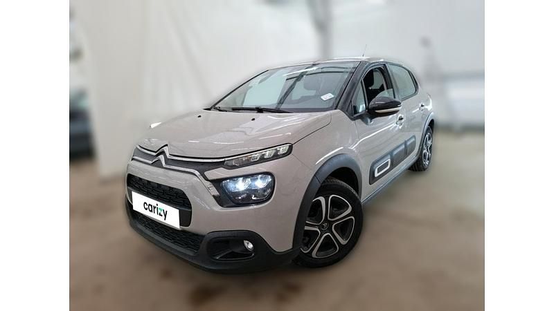 Gris Utilisé 2022 Citroën C3 Feel Citadine | 9 990 € (Bon prix) - Image 1/4