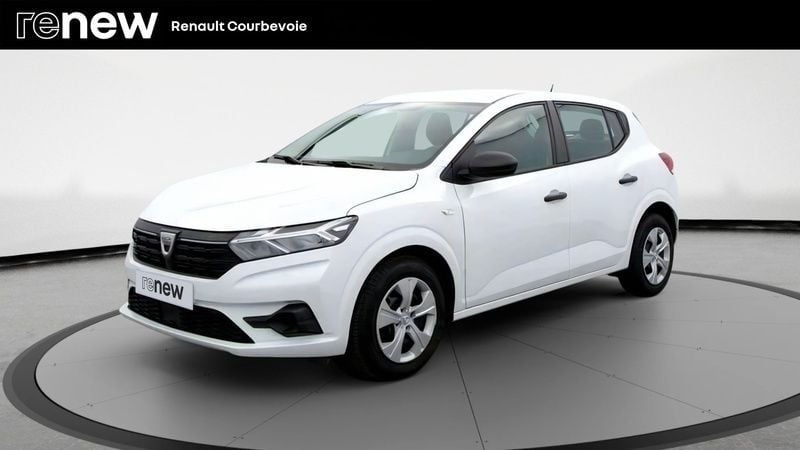 Blanc Utilisé 2021 Dacia Sandero Acces Citadine | 8 590 € (Super prix) - Image 1/4