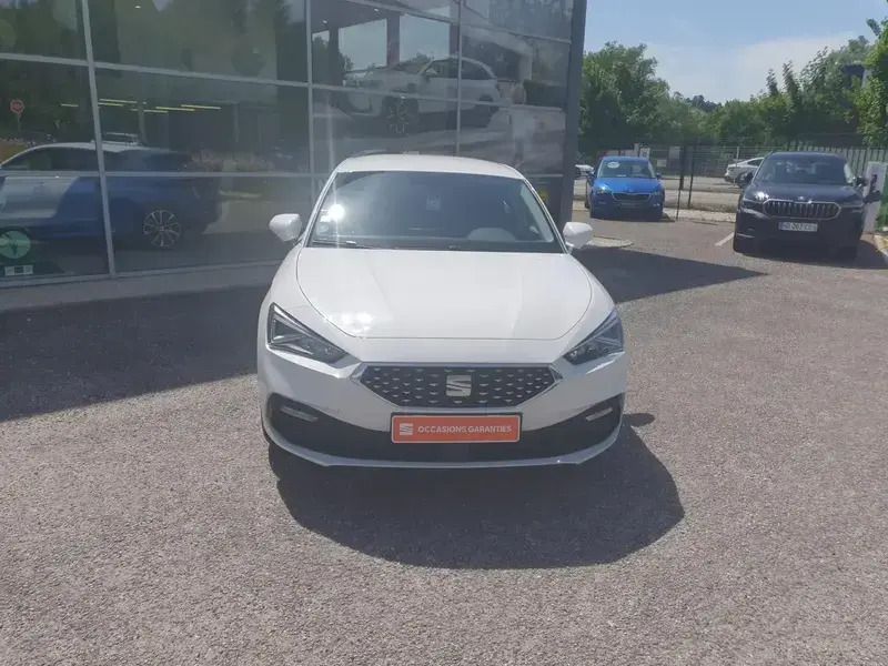 Blanc Utilisé 2021 Seat Leon XCELLENCE Berline | 18 990 € (Prix juste) - Image 1/4