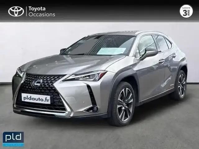 Gris titane métallisé Occasion 2021 Lexus UX 250h SUV | 21 790 € (Bon prix) - Image 1/4