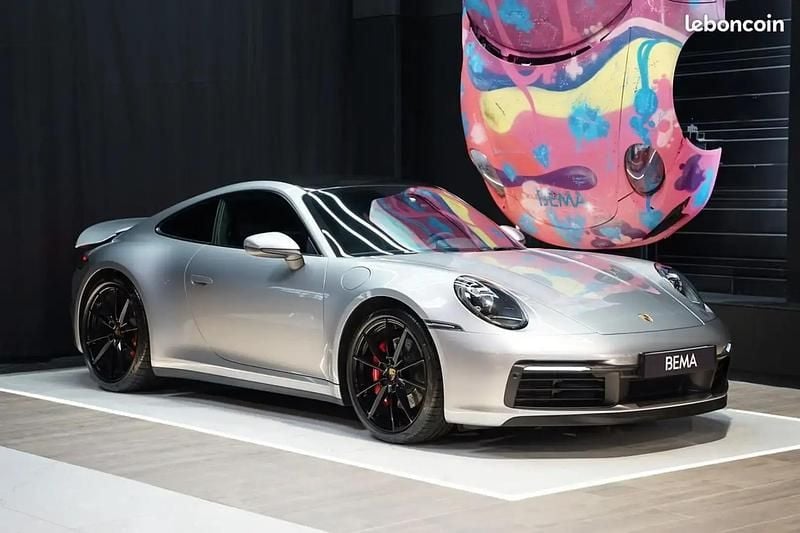 Gris Occasion 2019 Porsche 911 Carrera S Sport Coupé | 127 980 € (Bon prix) - Image 1/4