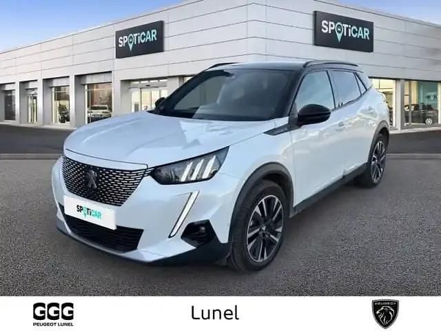 Blanc Occasion 2022 Peugeot e-2008 SUV | 15 970 € (Super prix) - Image 1/4