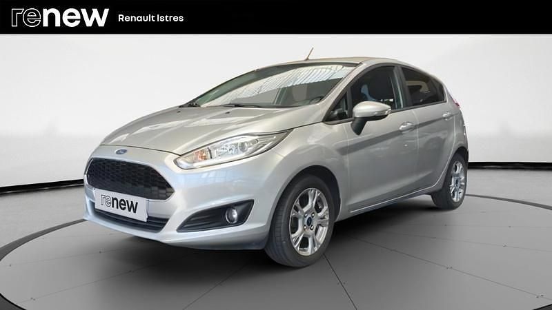 Gris Utilisé 2017 Ford Fiesta Citadine | 9 999 € - Image 1/4
