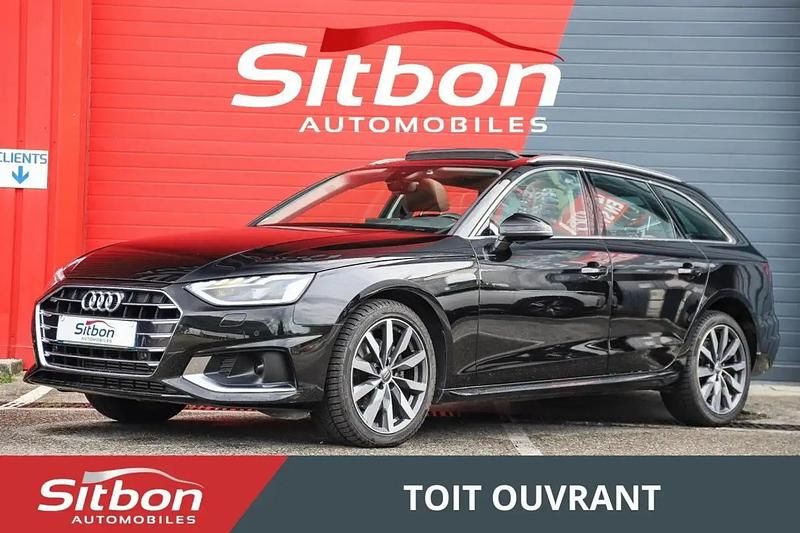 Noir Utilisé 2020 Audi A4 Design Break | 33 970 € (Prix juste) - Image 1/4