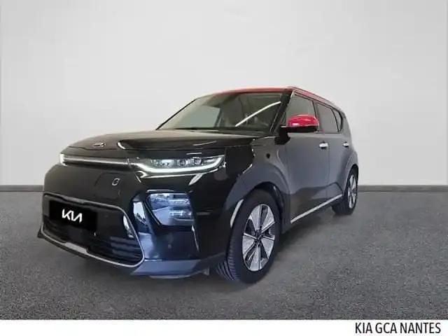 Noir abyssinie métal+toit rouge inferno Occasion 2021 Kia Soul EV SUV | 18 930 € - Image 1/4