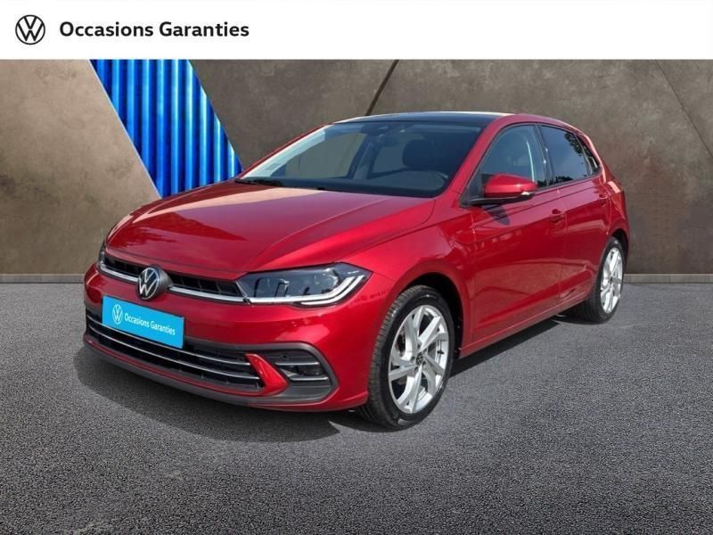 Rouge roi metallisé Utilisé 2024 VW Polo Style Berline | 23 570 € (Prix juste) - Image 1/4