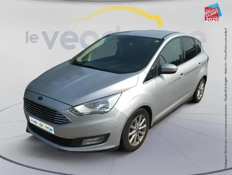 Gris Utilisé 2018 Ford C-MAX Titanium Monospace | 9 999 € (Prix juste) - Image 1/4