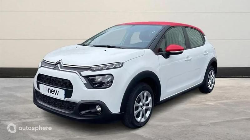 Blanc Utilisé 2022 Citroën C3 Business Class Citadine | 11 699 € (Prix juste) - Image 1/4