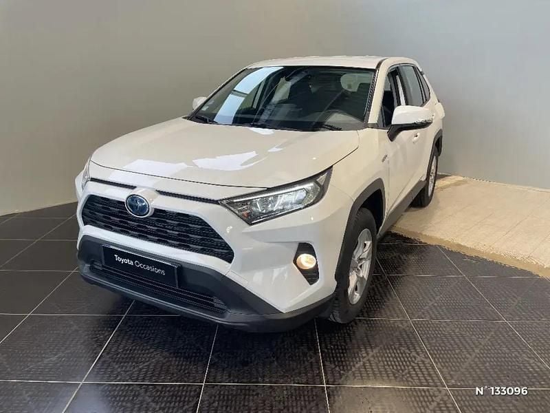Blanc Occasion 2019 Toyota RAV4 Hybrid Active SUV | 25 990 € (Bon prix) - Image 1/4