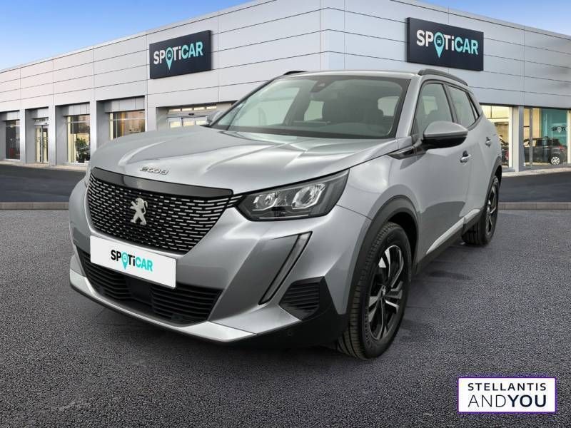 Gris Utilisé 2020 Peugeot 2008 Allure SUV | 13 290 € (Prix juste) - Image 1/3