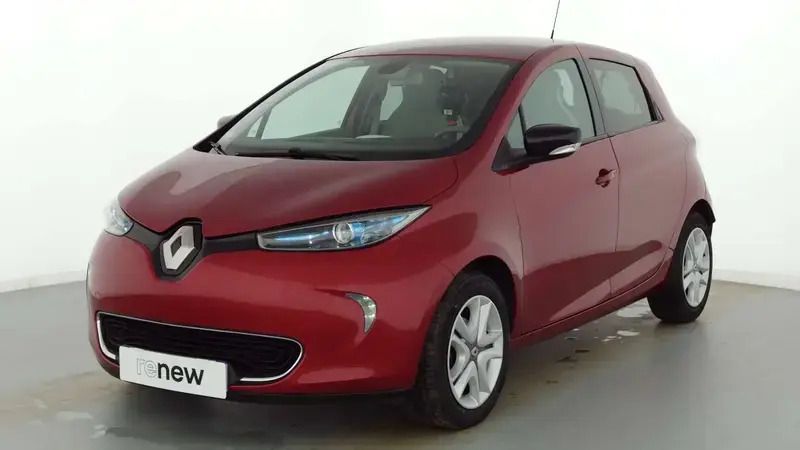 Rouge Utilisé 2018 Renault Zoe Zen Citadine | 5 690 € (Super prix) - Image 1/4