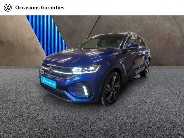 Bleu Utilisé 2024 VW T-Roc R-line SUV | 33 990 € (Prix juste) - Image 1/4