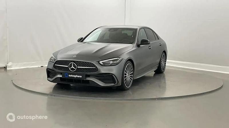 Gris Occasion 2022 Mercedes C220 AMG line Berline | 42 799 € (Prix assez cher) - Image 1/4