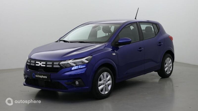 Bleu Utilisé 2024 Dacia Sandero Expression Citadine | 15 499 € (Prix juste) - Image 1/4