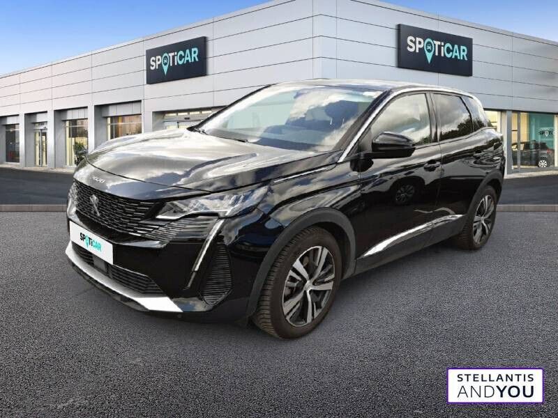 Noir Utilisé 2021 Peugeot 3008 Allure | 21 590 € (Prix juste) - Image 1/4