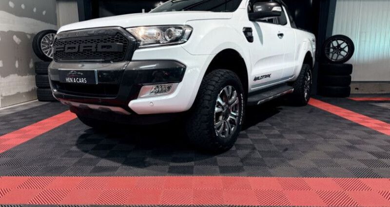Blanc Utilisé 2018 Ford Ranger Wildtrack Pick-up | 29 990 € (Prix juste) - Image 1/4