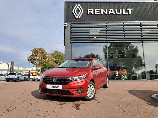 Rouge Utilisé 2022 Dacia Sandero Comfort Citadine | 13 990 € (Prix assez cher) - Image 1/4