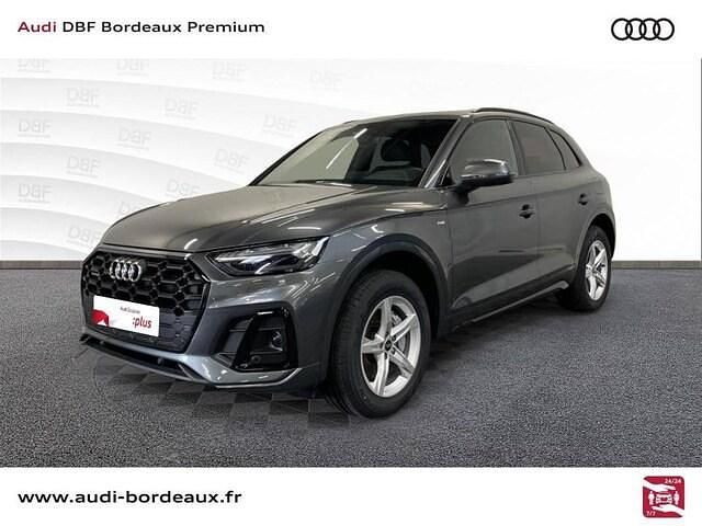 Gris daytona nacré Occasion 2024 Audi Q5 S-Line SUV | 49 990 € (Bon prix) - Image 1/4