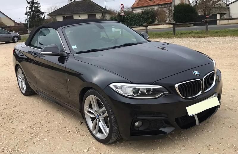 Noir Utilisé 2016 BMW 220 M Sport Cabriolet | 22 900 € (Prix assez cher) - Image 1/4