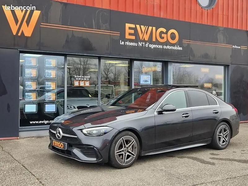 Gris Utilisé 2021 Mercedes C200 AMG line Berline | 41 990 € - Image 1/4
