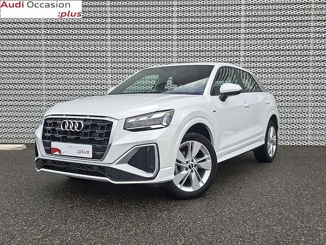 Blanc ibis Utilisé 2022 Audi Q2 S-Line SUV | 28 990 € (Bon prix) - Image 1/4