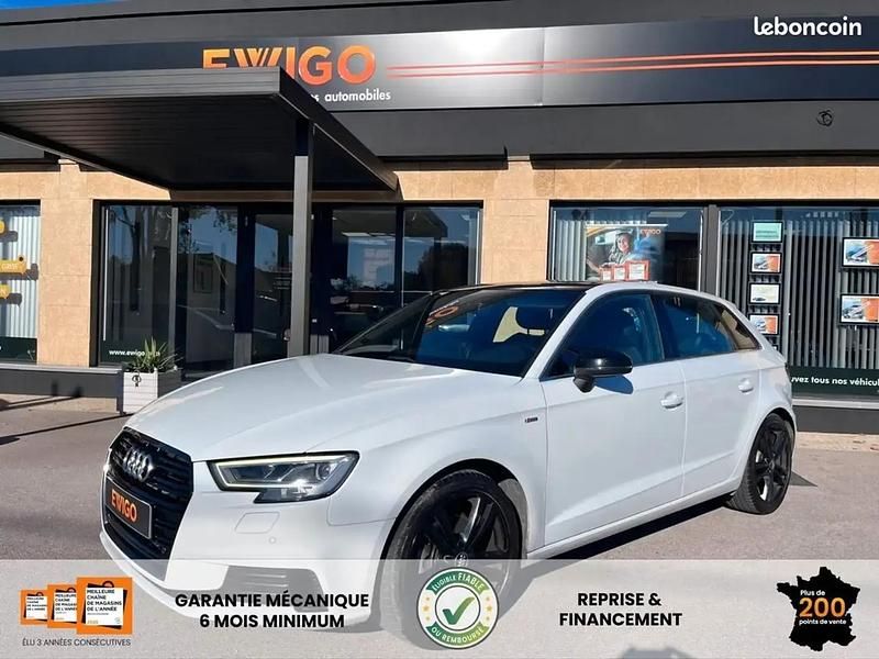 Blanc Occasion 2017 Audi A3 S-Line Berline | 14 990 € (Super prix) - Image 1/4