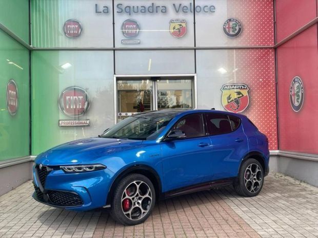 Bleu misano métallisée Nouvelle 2024 Alfa Romeo Tonale Veloce SUV | 46 980 € (Super prix) - Image 1/4
