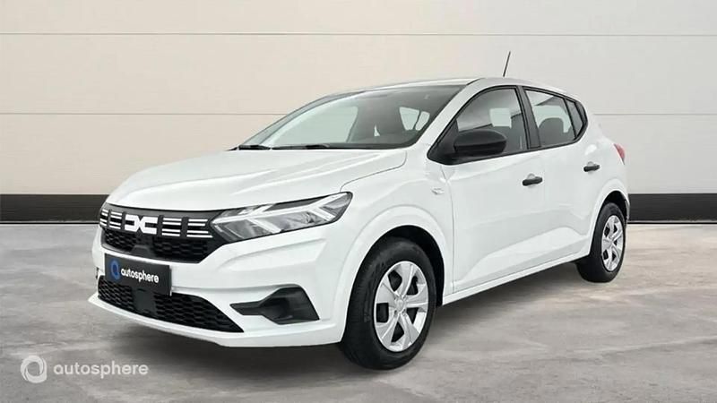 Blanc Utilisé 2023 Dacia Sandero Essentiel Citadine | 12 299 € (Bon prix) - Image 1/4