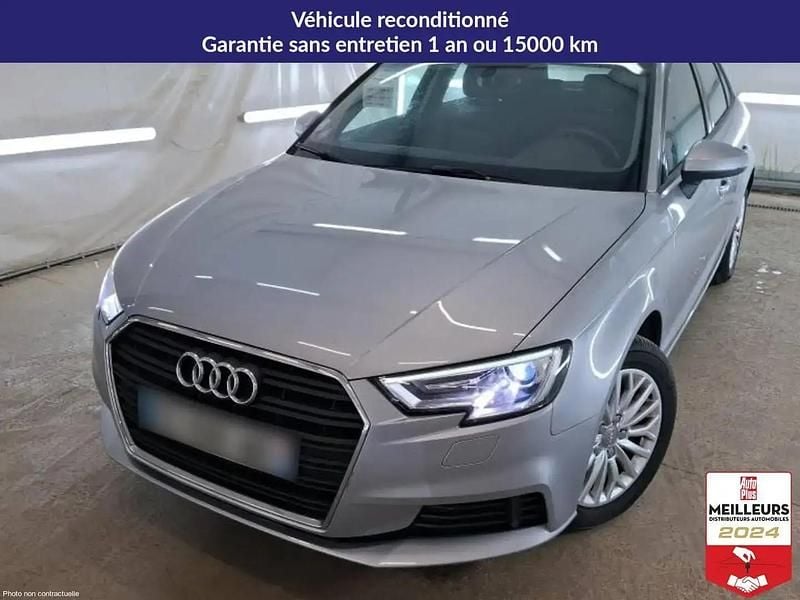 Blanc Occasion 2018 Audi A3 Berline | 19 400 € (Prix juste) - Image 1/4
