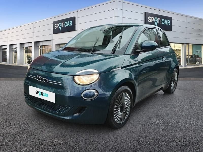 Ocean green métal Utilisé 2023 Fiat 500e Berline | 14 480 € (Super prix) - Image 1/4