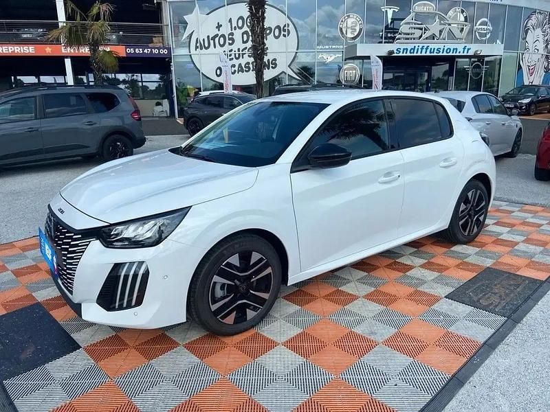 Blanc Nouvelle 2024 Peugeot 208 Allure Citadine | 21 650 € (Prix juste) - Image 1/4