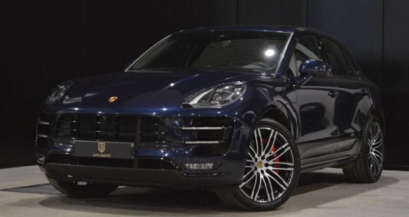 Bleu Utilisé 2017 Porsche Macan Turbo Performance Package SUV | 49 900 € (Super prix) - Image 1/4