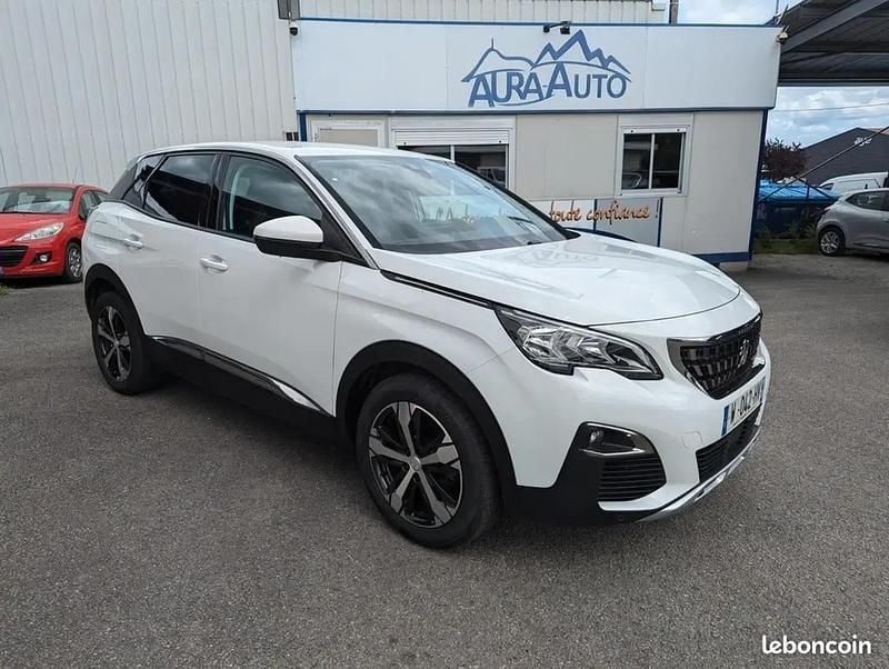 Blanc Utilisé 2019 Peugeot 3008 Allure Monospace | 16 500 € (Bon prix) - Image 1/4