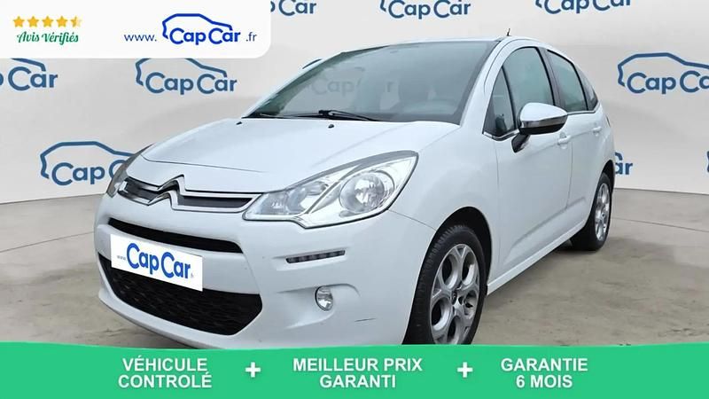 Blanc Occasion 2015 Citroën C3 Feel Citadine | 5 190 € (Prix juste) - Image 1/4