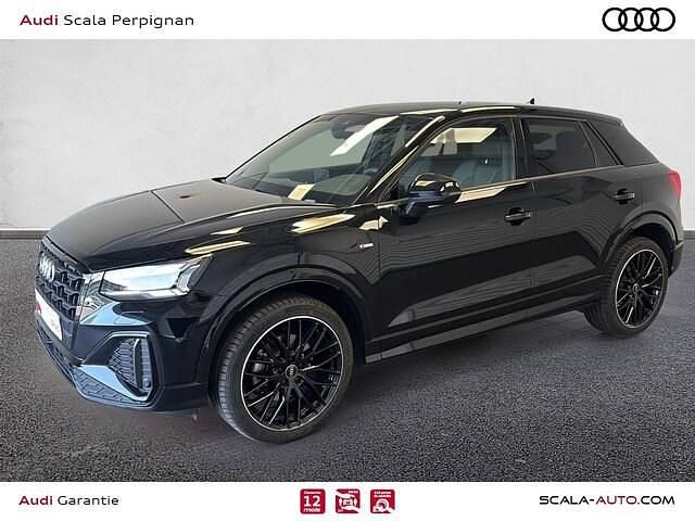 Noir mythe métallisé Utilisé 2022 Audi Q2 S-Line SUV | 26 990 € (Prix juste) - Image 1/4