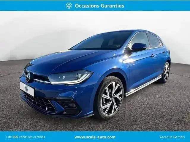 Reef blue metallic Occasion 2024 VW Polo R-line Plus Berline | 21 290 € (Prix juste) - Image 1/4