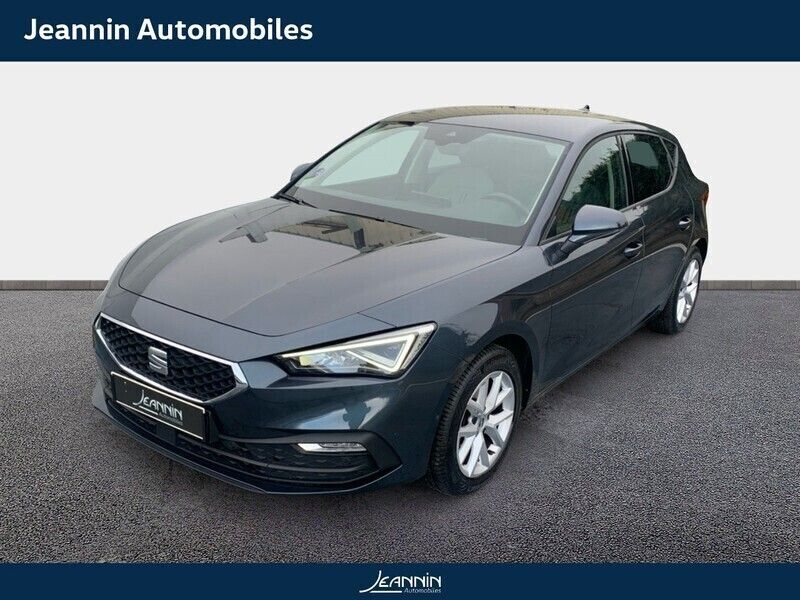 Gris Utilisé 2022 Seat Leon Berline | 17 900 € (Prix juste) - Image 1/3