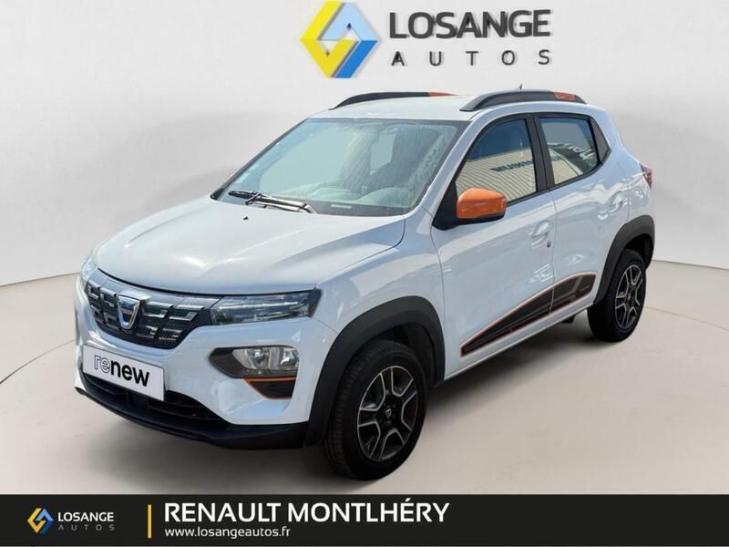 Blanc Utilisé 2022 Dacia Spring Comfort Plus Citadine | 9 590 € (Prix juste) - Image 1/3