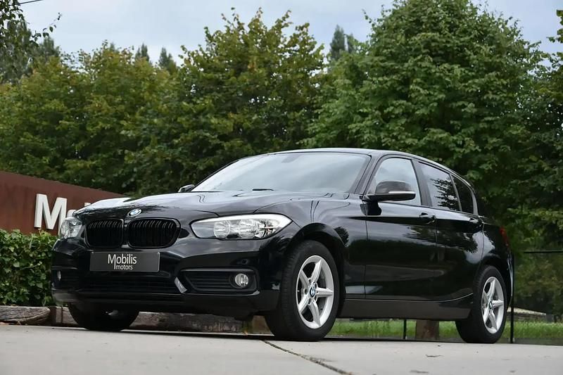 Noir Utilisé 2018 BMW 116 Sport Line Citadine | 12 740 € (Super prix) - Image 1/4
