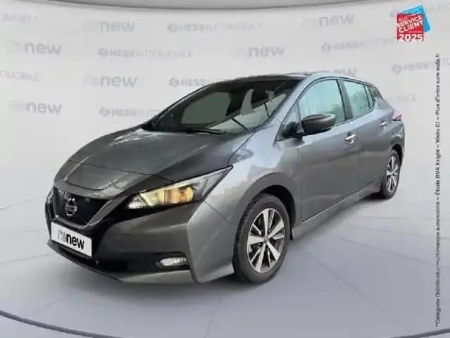 Gris Occasion 2021 Nissan Leaf Acenta Citadine | 11 499 € - Image 1/4