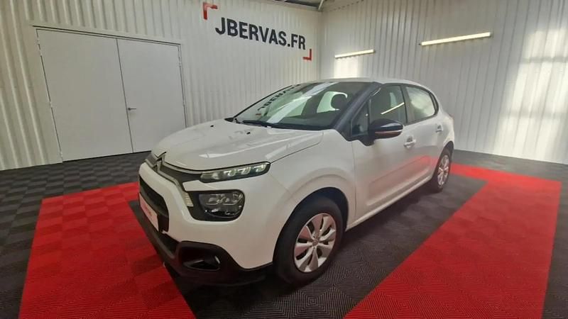 Blanc Utilisé 2021 Citroën C3 Business Class Citadine | 11 990 € (Prix juste) - Image 1/4
