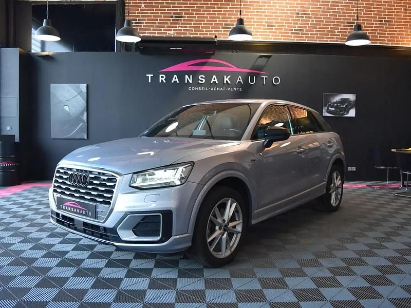 Gris Utilisé 2018 Audi Q2 S-Line SUV | 18 990 € (Prix juste) - Image 1/4