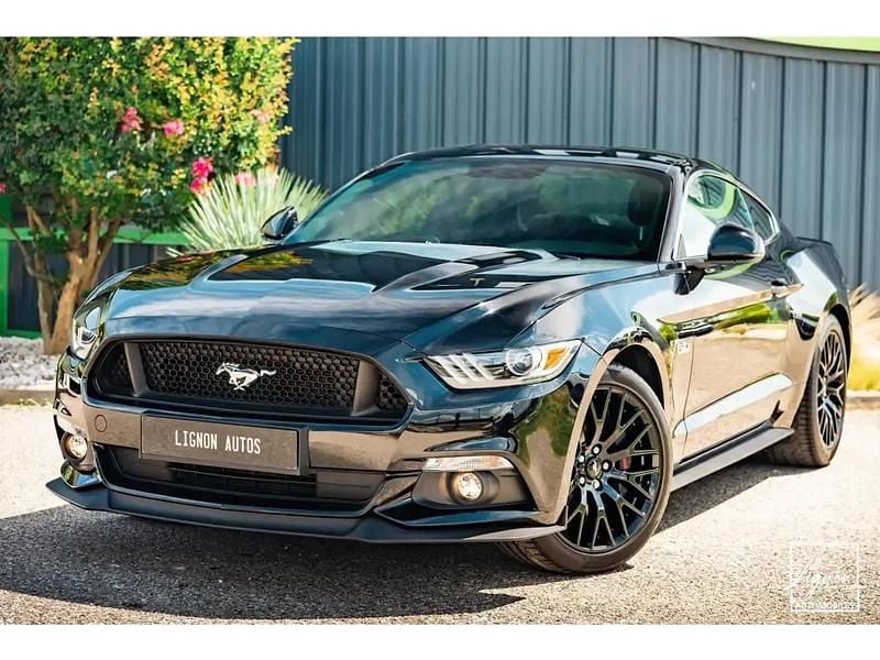 Occasion Ford Mustang GT Fastback 421 ch (309 kW) 2017 Noir Coupé