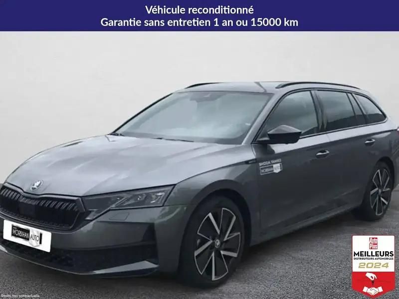Gris Utilisé 2024 Skoda Octavia SportLine Break | 41 430 € - Image 1/2